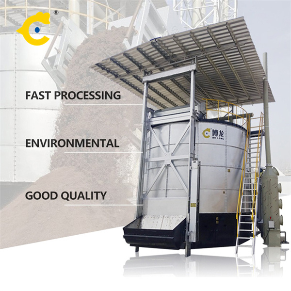 first-class after-sales service Urban sludge compost tank